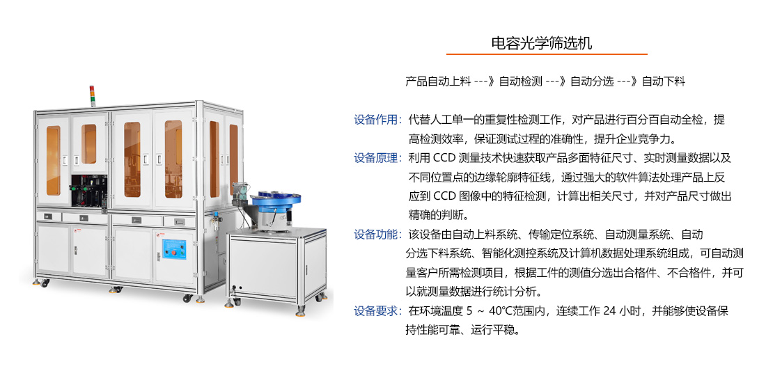 電容光學篩選機